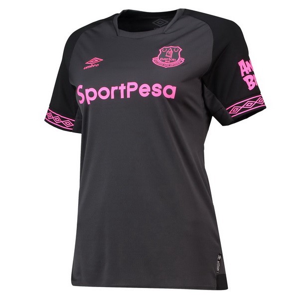 Camiseta Everton 2ª Mujer 2018/19 Negro